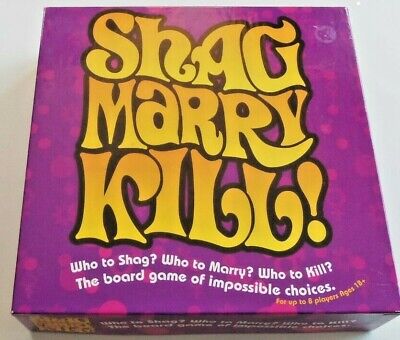 Snog Marry Shove Board Game RRP £9.99 CLEARANCE XL £4.99